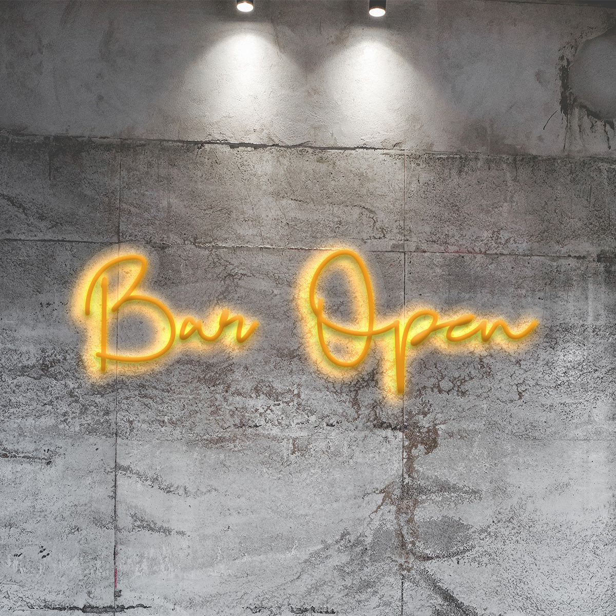 "Bar Open" LED Neon Sign