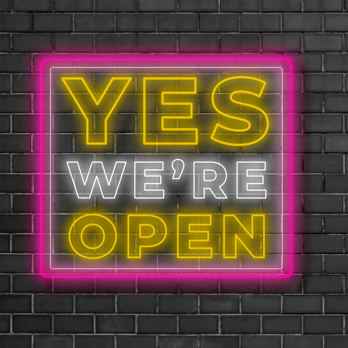 Yes We're Open