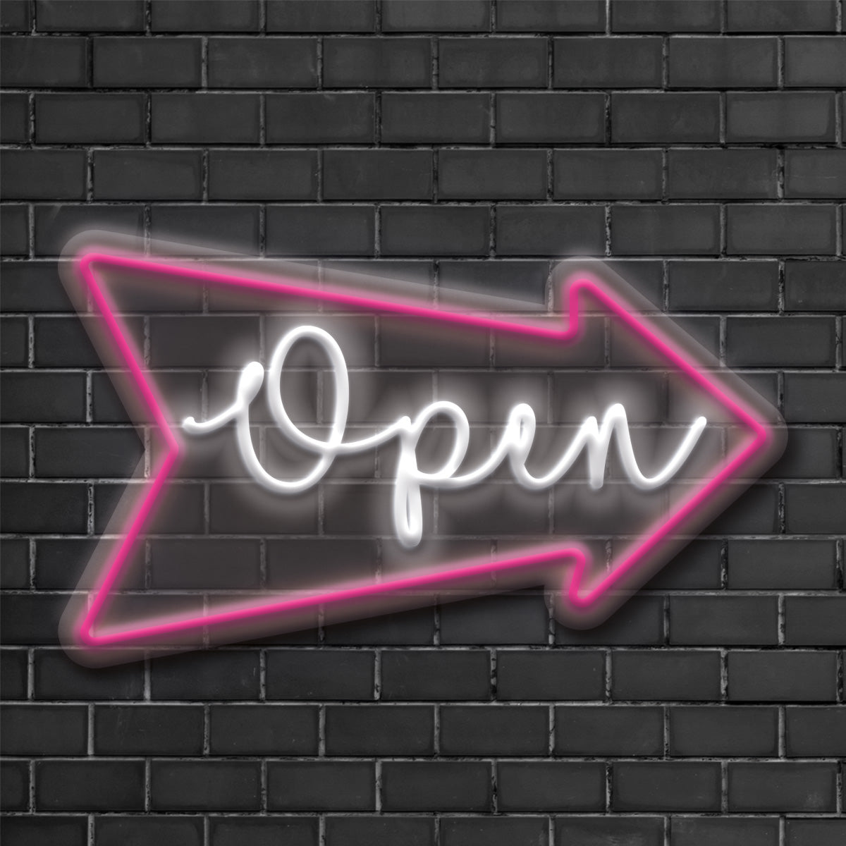 Modern and Durable LED "Open" Signs